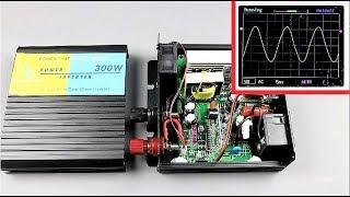 Inside of a Pure Sine-Wave Inverter + Output Waveform Test