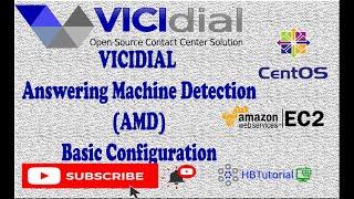 Vicidial  Setup Answering Machine Detection(AMD) OutBound Campaign |#vicidial #HBTutorial #AMD