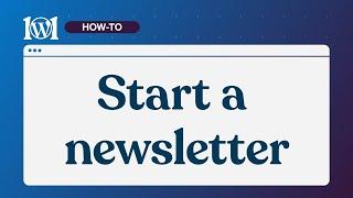 Start a newsletter | WordPress.com