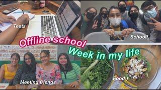 OFFLINE SCHOOL Productive week! 11th grade India (Meeting friends, studying for tests)