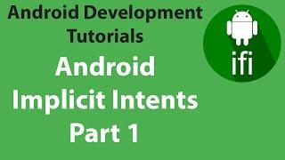 (#9) Understanding Android Implicit Intents