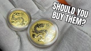 Lunar Dragon Gold Bullion Review - 1/4oz & 1/2oz.