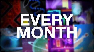 Geometry Dash - Best of Every Month (2014 - 2022)