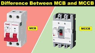 Difference Between MCB and MCCB || MCB vs MCCB @TheElectricalGuy