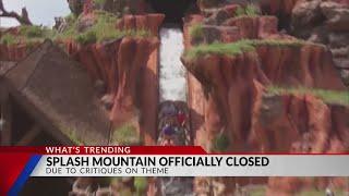 Splash Mountain officially closes