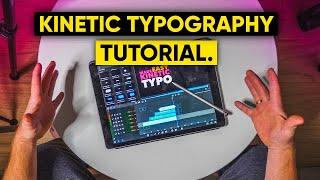 EASY Kinetic Typography in LumaFusion Tutorial