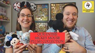 Our Entire Mickey Mouse Plush Collection | A Melick Adventure Collab | Pin The World