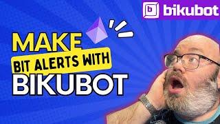 Setting up and controlling bit alerts using Bikubot #bikubot #obsstudio