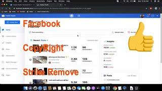 Facebook CopyRight Strike Remove || How to Remove Facebook Strike