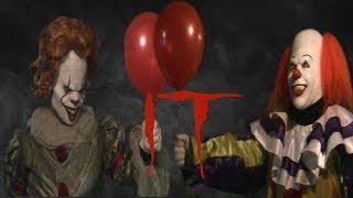 Old Pennywise vs  New Pennywise - It Meets Dancing Clown