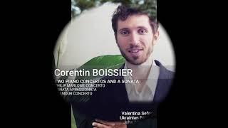 Corentin Boissier: Two Piano Concertos and a Sonata – TEASER