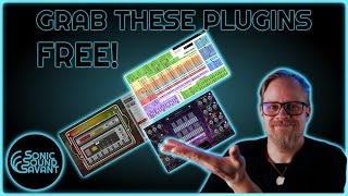 THREE great free plugins to grab! FREE plugins!