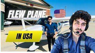 I Actually Flew a Plane in America!  (Unbelievable First-Time Experience)