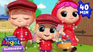 Jangan Bicara Dengan Orang Asing | Little Angel | Kartun dan Lagu Anak | Moonbug Kids Indonesia