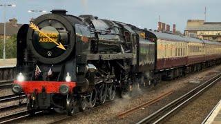 70000 “Britannia” hauls “The Golden Arrow”! | 02/10/24