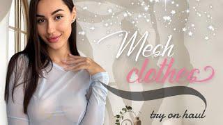 [4K] Carla Marini’s Transparent Fashion Picks | Stylish Try-On Haul