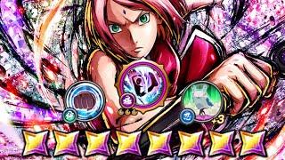 NxB NV: Maxed 8 Ex Mega Rare Sakura Uchiha Solo Attack Mission Gameplay.