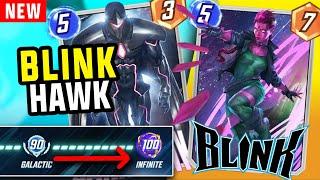 Blink Hawk Is Properly Fun! - Marvel Snap Gameplay