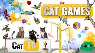 КОТ-игры | Лучшая подборка Cat TV, том 50 | 2 ЧАСА 