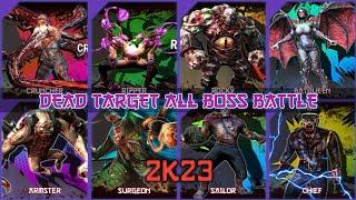 DEAD TARGET ALL BOSS (OLD + NEW) 2023  BATTLE | ANDROID GAMEPLAY