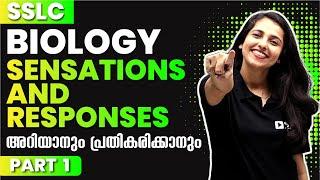 SSLC BIOLOGY | CHAPTER 1 PART 1 | Sensations and Responses | അറിയാനും പ്രതികരിക്കാനും | EXAM WINNER