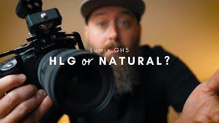 Lumix GH5 HLG vs NATURAL Color Profile Comparison // Is it time to switch from Natural to HLG?