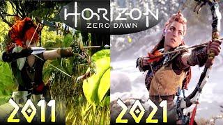 Как изменилась игра Horizon zero dawn за годы разработки новых прототипов