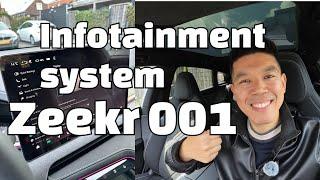 Discover The Incredible Zeekr 001 Infotainment System!