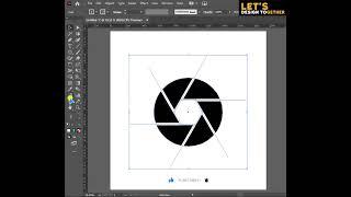 Adobe Illustrator Tutorials: Lense Logo Design with Lets Design Together