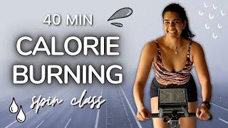 40 Minute CALORIE BURN Spin Class | Indoor Cycling Workout #spin