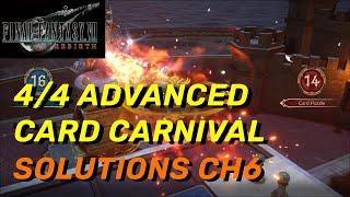 ALL Advanced Card Puzzle Solutions - Chapter 6 Card Carnival | Final Fantasy 7 Rebirth