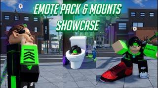 [AUT] EMOTE PACK AND MOUNTS SHOWCASE | ROBLOX AUT SUMMER UPDATE