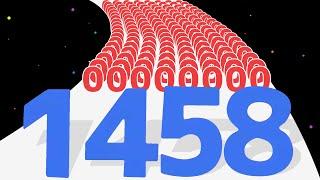 SLIDE NUMBER RUN 3D - Number Master, Run & Merge (Satisfying Mobile Games)