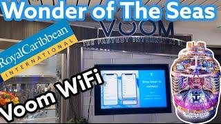 Voom Surf + Stream Internet Package Review | Wonder of The Seas Royal Caribbean