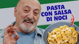 Pasta con salsa di noci