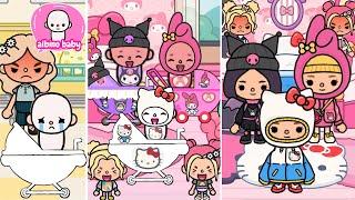 Albino Girl Becomes Hello Kitty Actress | Toca Life Story