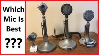 Ham Radio Microphone Showdown - Astatic D104 vs Stromberg Carlson vs Workman #MNHR