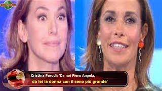 Cristina Parodi: 'Da noi Piero Angela,  da lei la donna con il seno più grande'