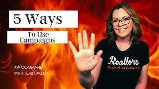 5 Ways to use KW Command Campaigns [2021]  | KW Command Training Videos