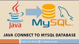 Java Connect to MySQL Database Step by Step
