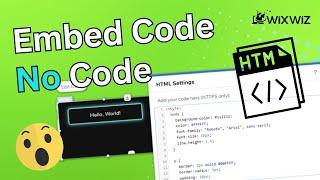 How to Embed Third Party Code into Your Wix Website with an iFrame (Codepen, Elfsight, etc.)