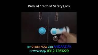 Pack of 10 Child Safety Lock | Andaaz.pk | Online Shopping Pakistan