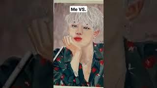 Who did you like.... #jimin #bts #v #watercolorpanting