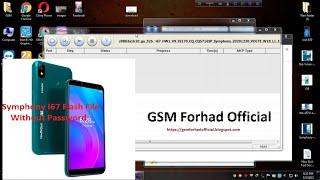 Symphony i67 Frp & Flash File  Without Password