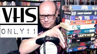 10 Movie Gems That are ONLY Available on VHS! (Or Why I Still collect VHS!)