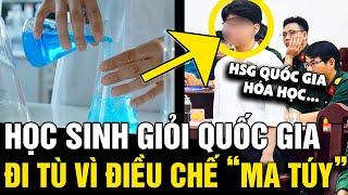 Nam sinh HỌC SINH GIỎI QUỐC GIA môn hóa học bị tuyên 18 NĂM TÙ vì pha chế MA TUY | Tin Nhanh 3 Phút