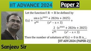 IIT JEE advanced PYQ 2024 Paper 2