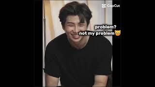 That's just not my problem #kpop #kpopgroup #bts #rm #@Multistan-i5s