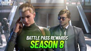  Season 8 Battle Pass Guns Looks & Characters in CODM