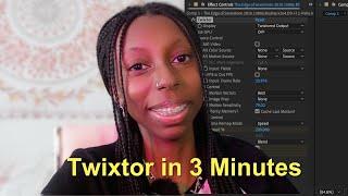 How To Get Smooth Twixtor in 3 Minutes | After Effects